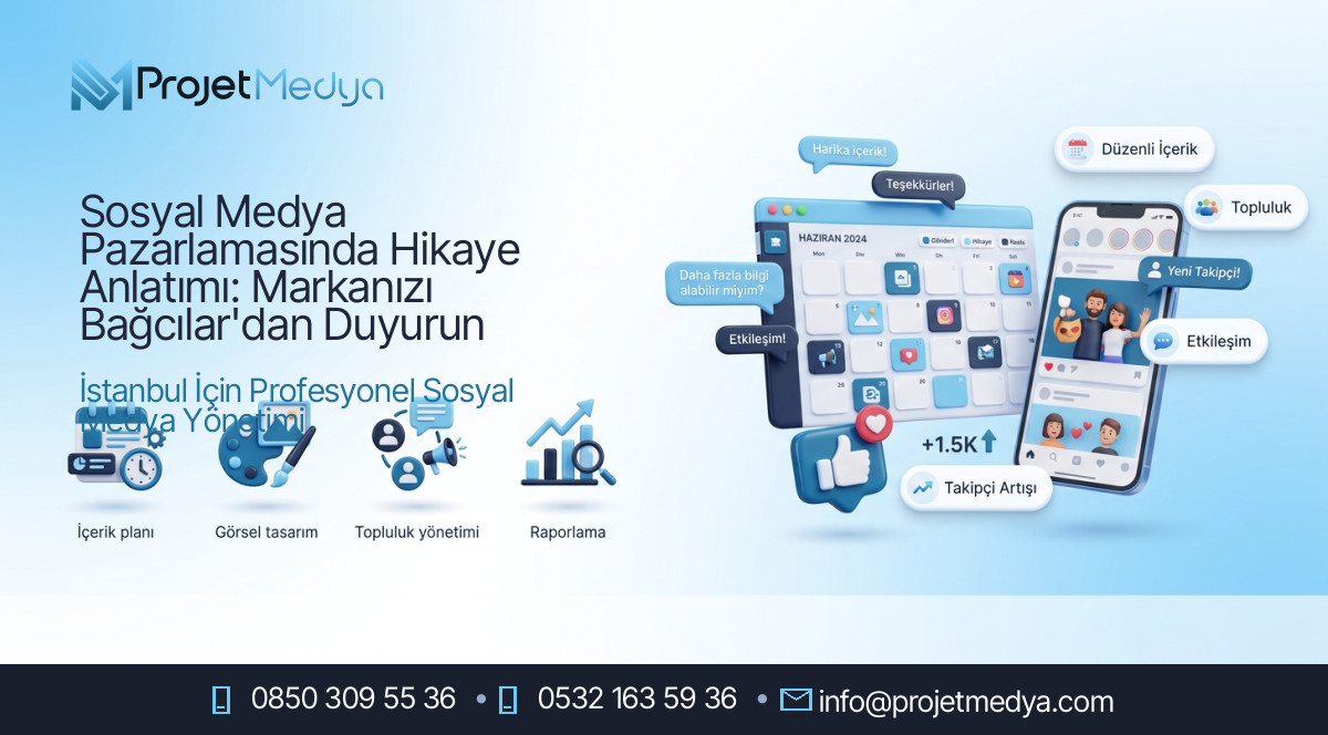 Sosyal Medya Pazarlamasında Hikaye Anlatımı: Markanızı Bağcılar'dan Duyurun