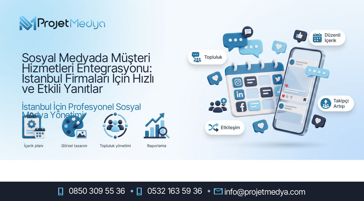 Sosyal Medyada Müşteri Hizmetleri Entegrasyonu: İstanbul Firmaları İçin Hızlı ve Etkili Yanıtlar