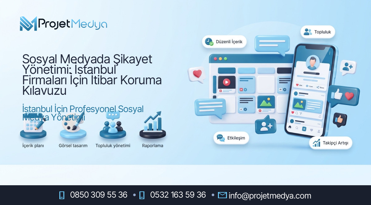 Sosyal Medyada Şikayet Yönetimi: İstanbul Firmaları İçin İtibar Koruma Kılavuzu