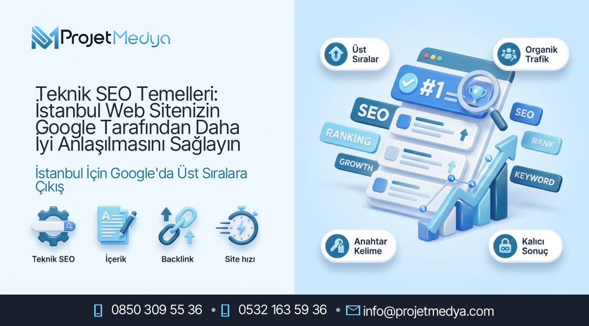 Teknik SEO Temelleri: İstanbul Web Sitenizin Google Tarafından Daha İyi Anlaşılmasını Sağlayın