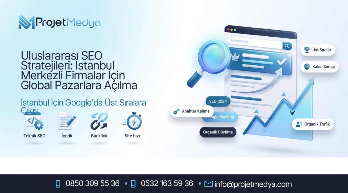 Uluslararası SEO Stratejileri: İstanbul Merkezli Firmalar İçin Global Pazarlara Açılma