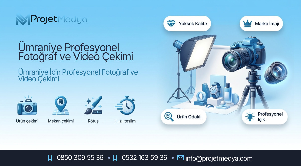 Ümraniye Profesyonel Fotoğraf ve Video Çekimi