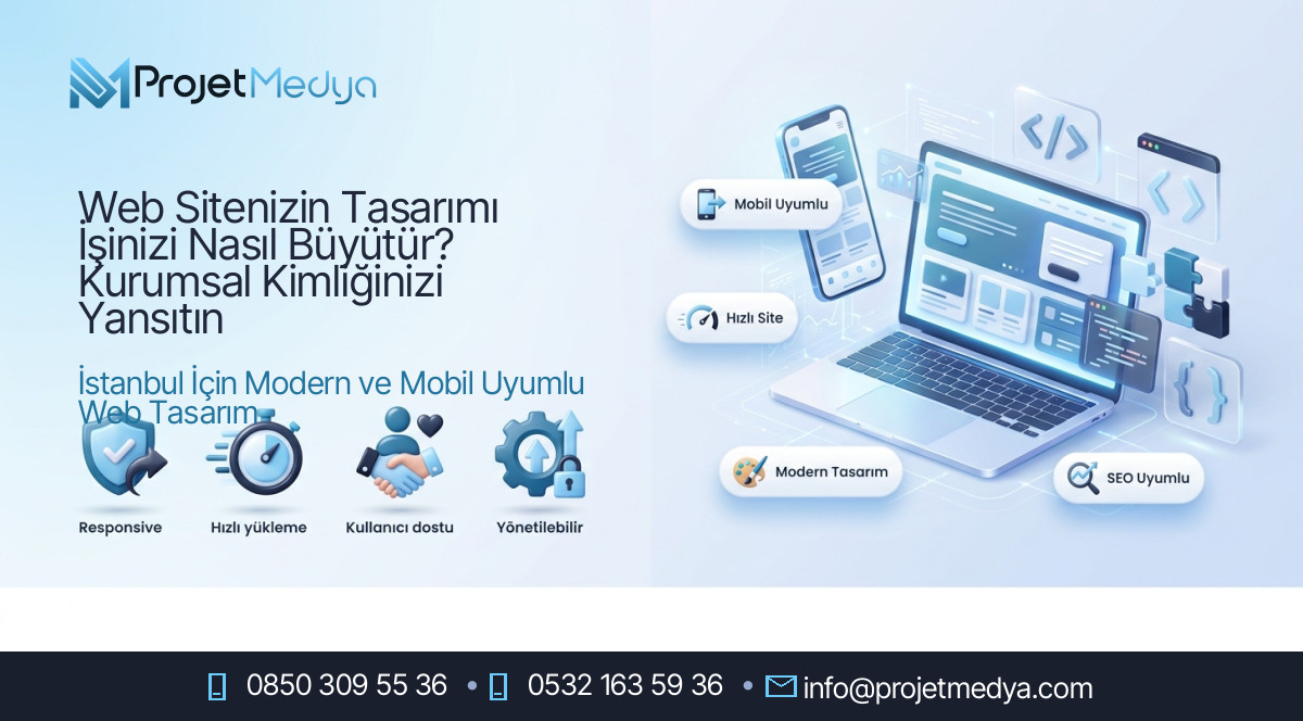 Web Sitenizin Tasarımı İşinizi Nasıl Büyütür? Kurumsal Kimliğinizi Yansıtın