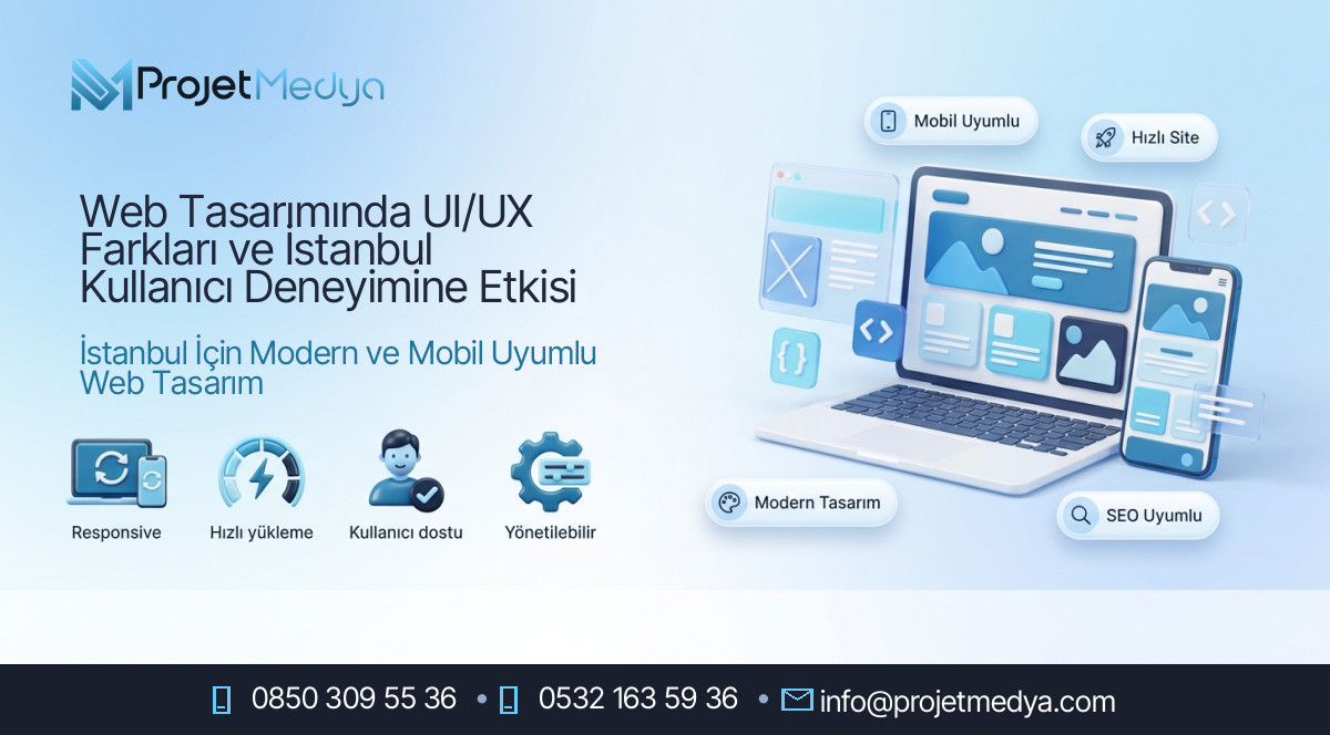 Web Tasarımında UI/UX Farkları ve İstanbul Kullanıcı Deneyimine Etkisi