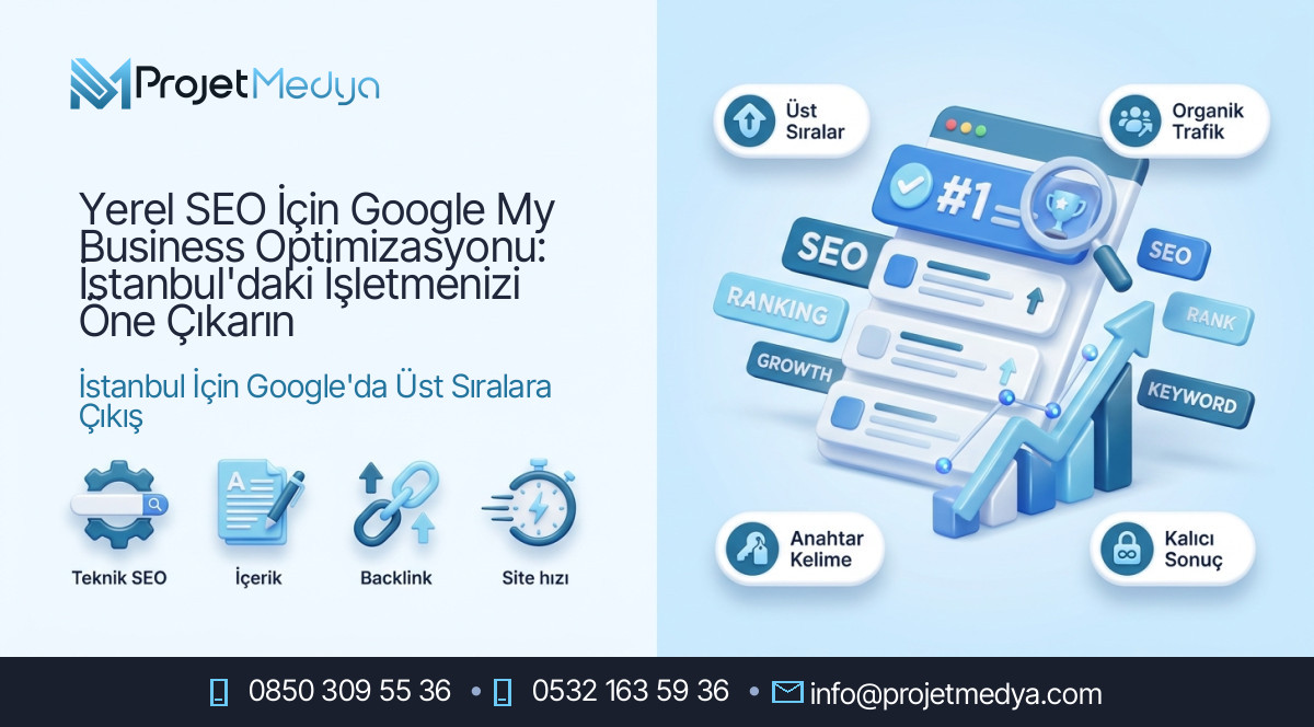 Yerel SEO İçin Google My Business Optimizasyonu: İstanbul'daki İşletmenizi Öne Çıkarın